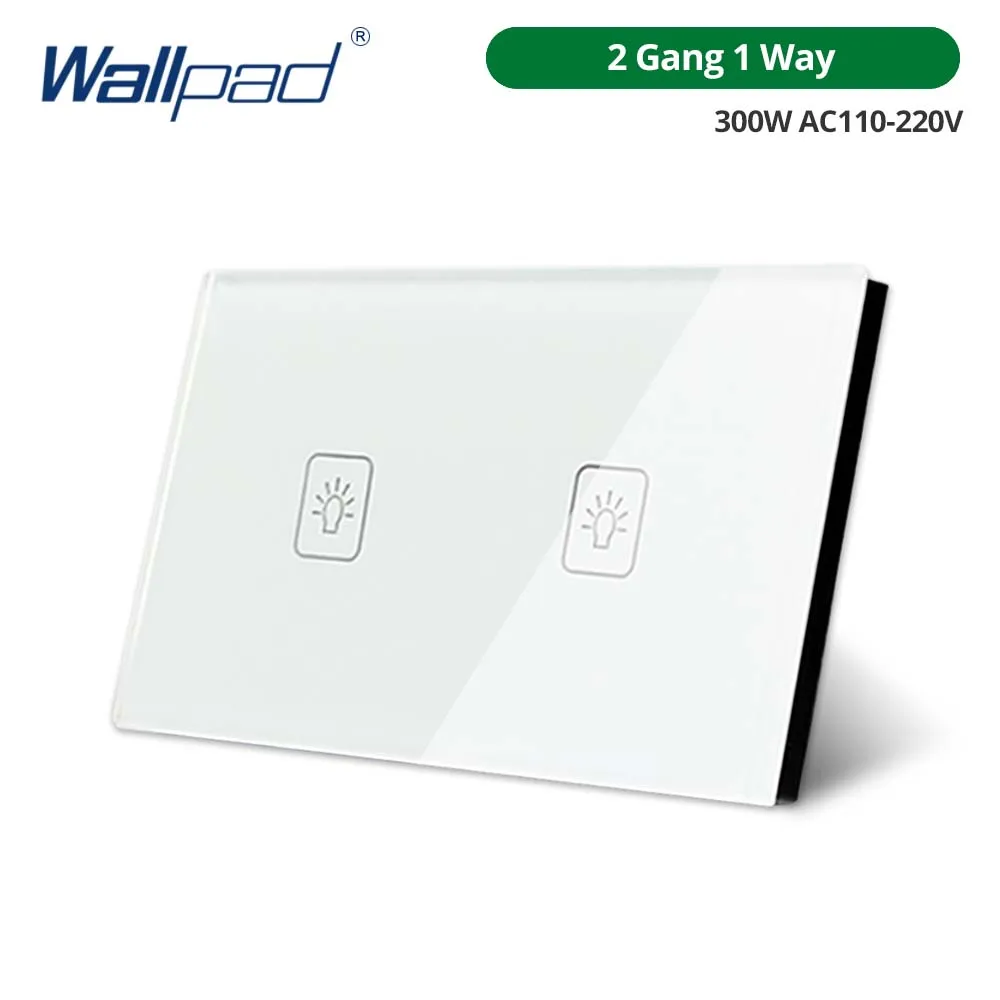 

Wallpad сенсорный выключатель 1/2/3 клавиши