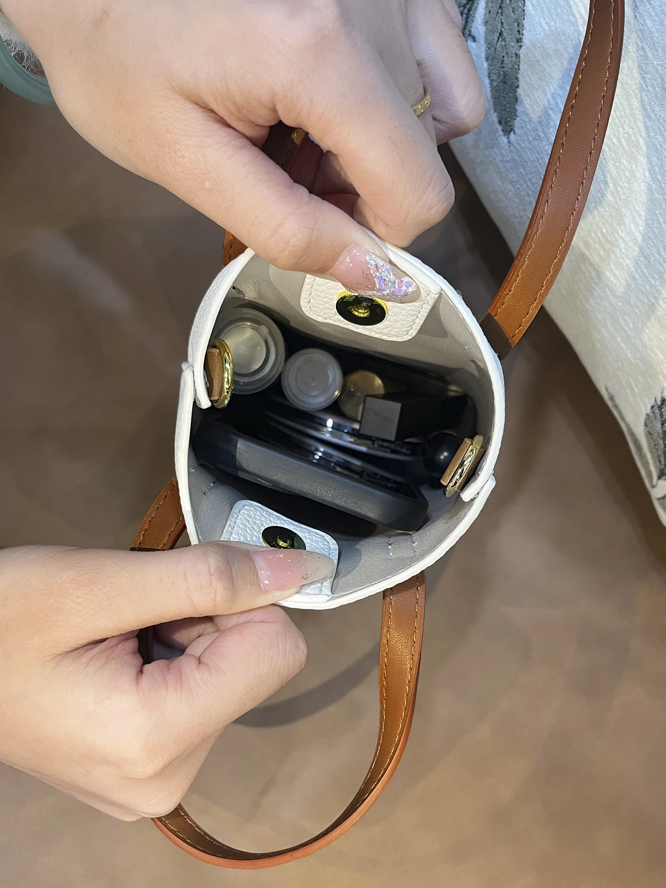 Женская сумка через плечо из мягкой искусственной кожи