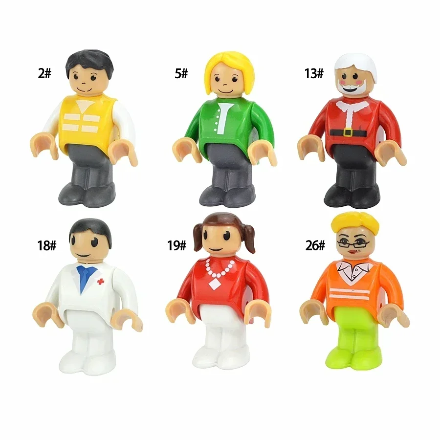 Деревянные игрушечные фигурки-железнодорожные фигурки для обучения птичкам