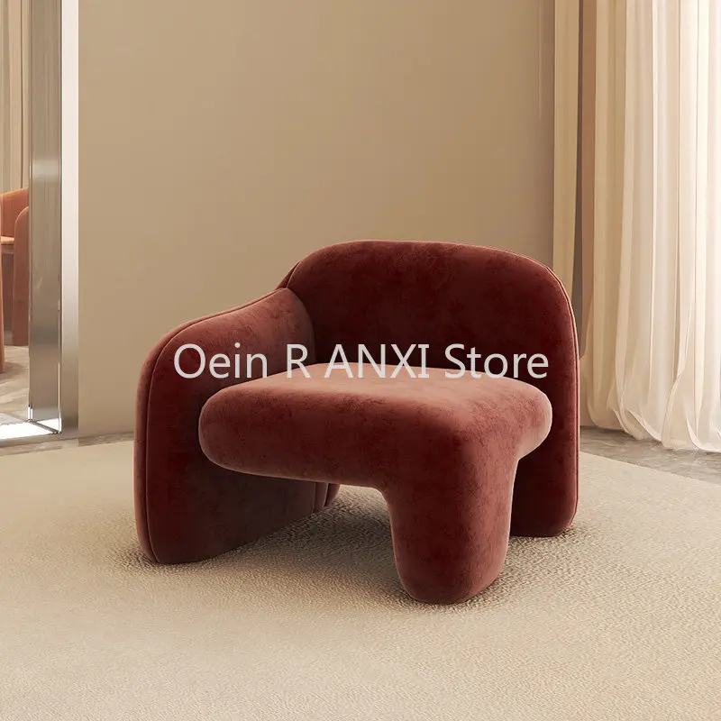 

Sofa Nordic Lounge Living Room Chairs Gaming Velvet Relax Salon Chairs Unique Modern Lazy Woonkamer Stoelen Home Furniture WKYZ