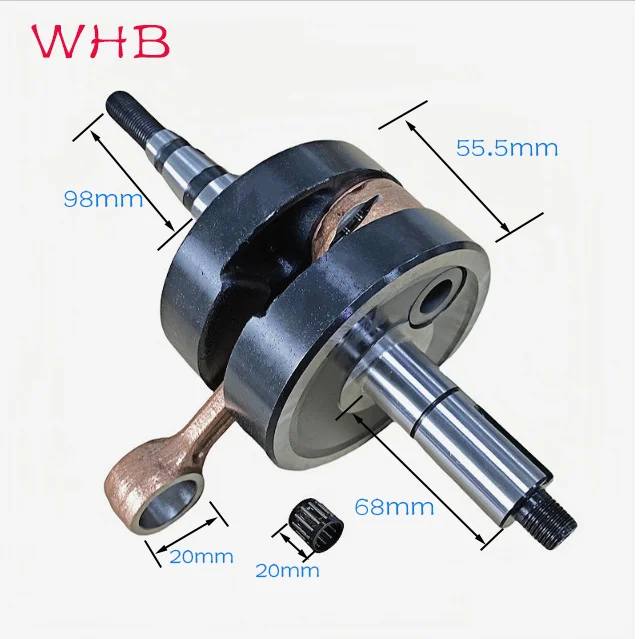 Шатун коленчатого вала мотоцикла комплект шатуна в сборе двигателя подходит для