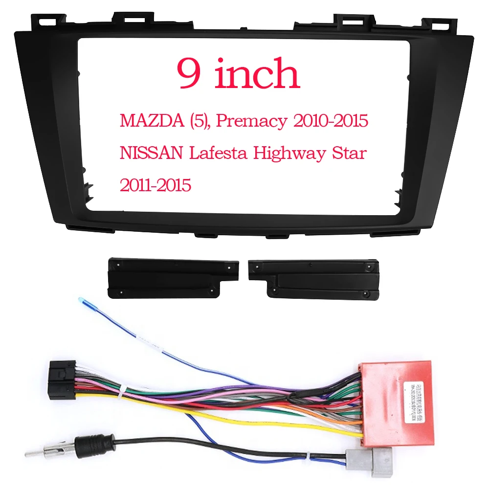 

MAZDA 5 Premacy NISSAN Lafesta Автомобильный Радиоприемник Стерео Мультимедийный Плеер Панель Приборной Панели С Рамкой И Мон...