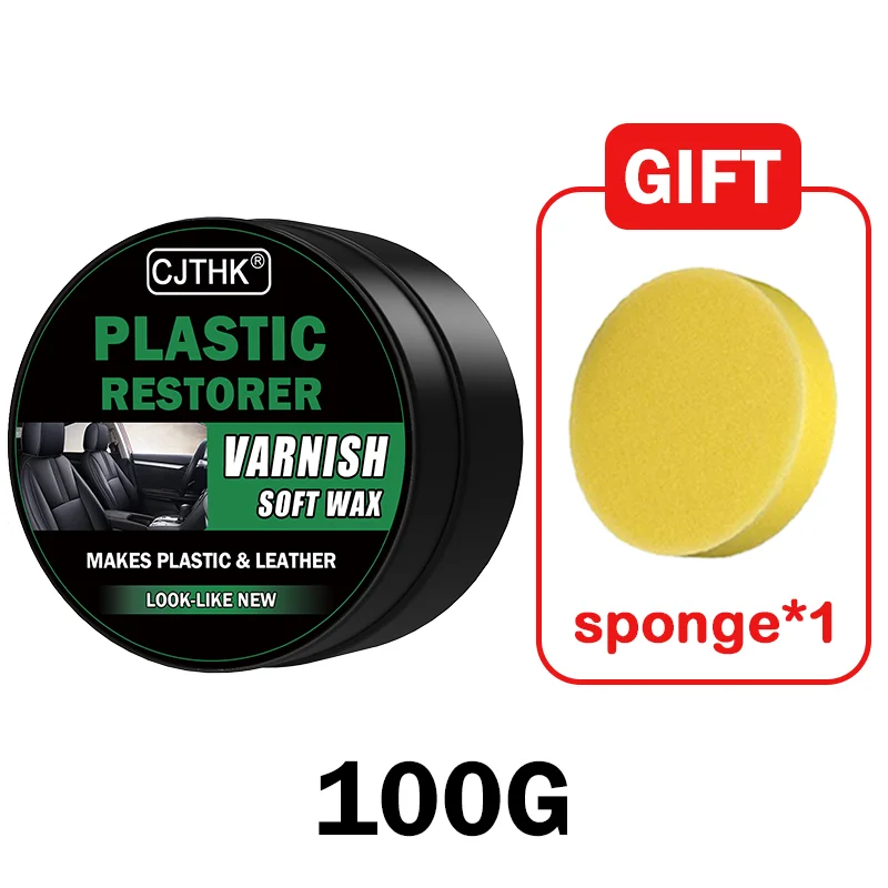 

Крем Для Восстановления Пластика Автомобиля - Восстанавливающий Воск Для Внутренних Панелей, Уход За Кожей И Резиной