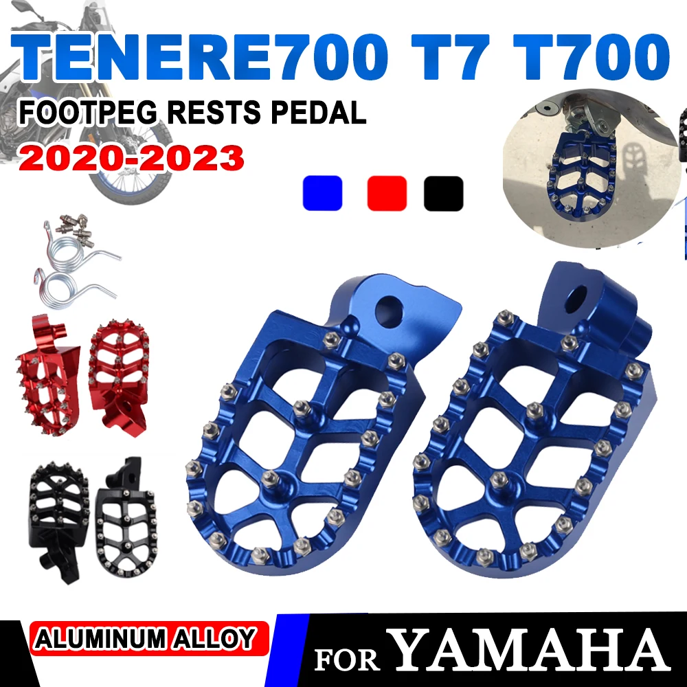 

2023 TENERE700 подножки, подножки, педаль для YAMAHA TENERE 700 Rally XTZ690 XTZ700 T700 T7 2020 2021 2022, аксессуары