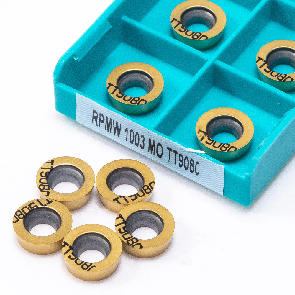 RPMW1003 MO TT9080 R5 карбидная вставка индексируемый CNC фрезерный станок RPMW 1003 токарная