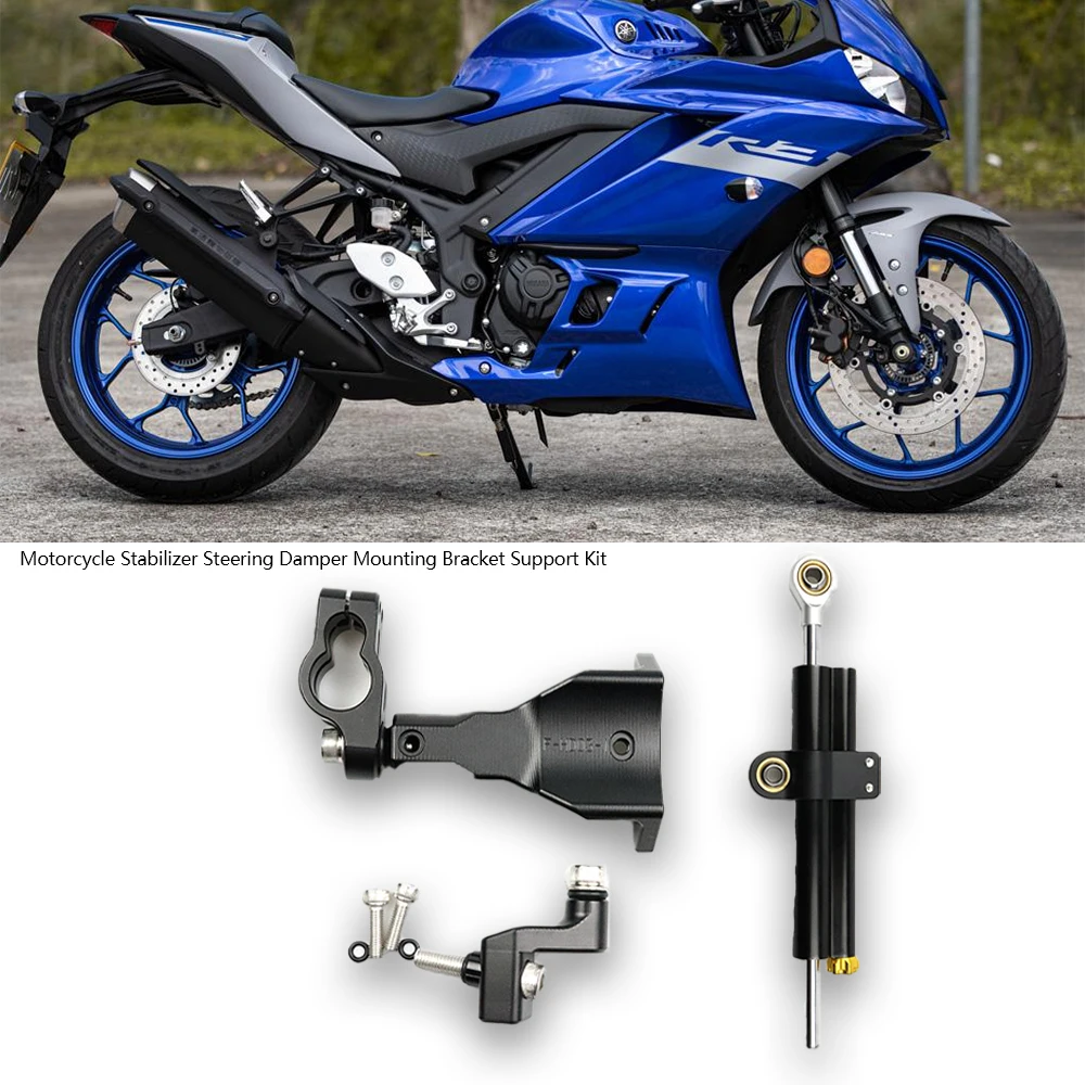 CNC мотоциклетный стабилизатор рулевой демпфер Монтажный Кронштейн Поддержка