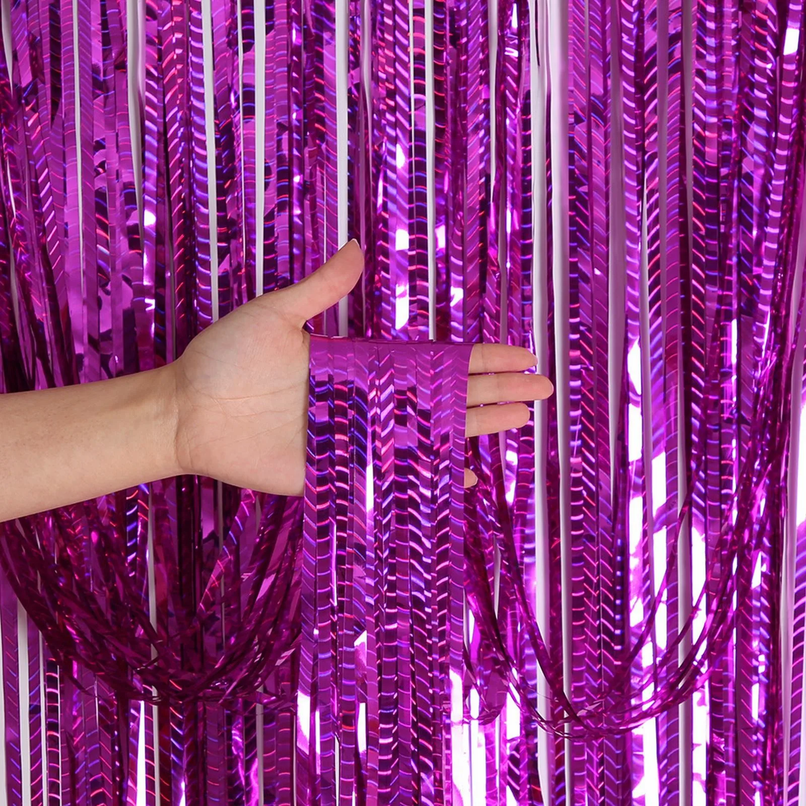 

Foil Curtains Shimmer Curtain For Birthday Wedding Party Bright Rain Curtain Party Decoration Event Planner Organizer