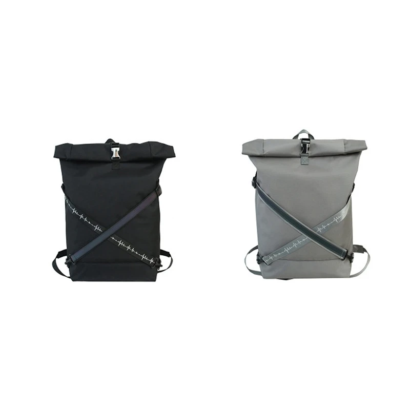 

Модный молодежный рюкзак Kf, светоотражающий Универсальный Повседневный Оксфорд унисекс