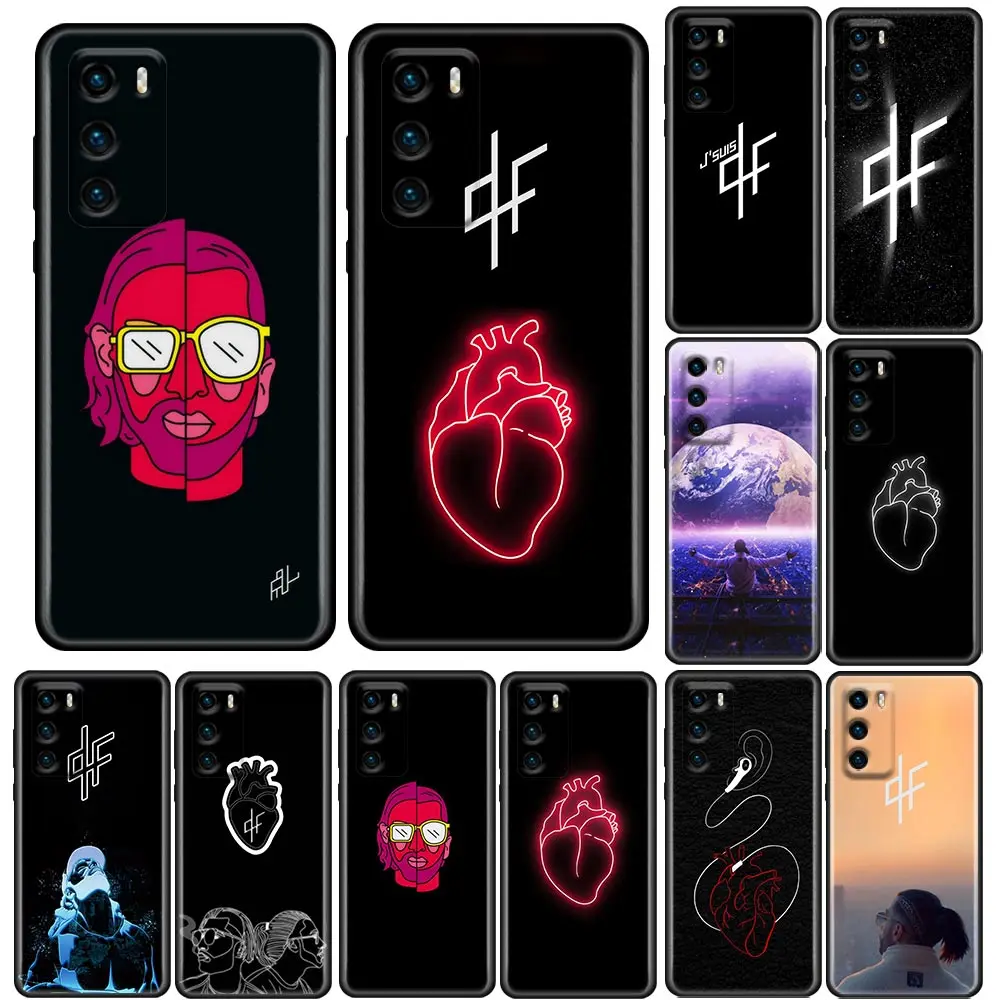 

Phone Case for Huawei P10 Lite P20 Case P30 P40 Lite P50 Pro Plus P Smart Z Soft Silicone Cover PNL QLF Rapper Singer