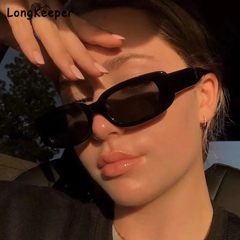 

2022 New Square Eyewear Fashion Vintage Sunglasses Women Brand Designer Retro Rectangle Sun Glasses Female Ins Popular Colorful