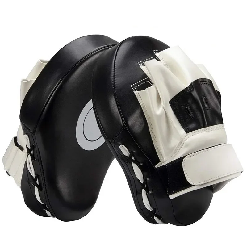 

1/2pc Curved Boxing Bag Boxing Equipment Focus Punching Bags For Taekwondo Muay thai Karate Adults Kids PU Training Paws Pads