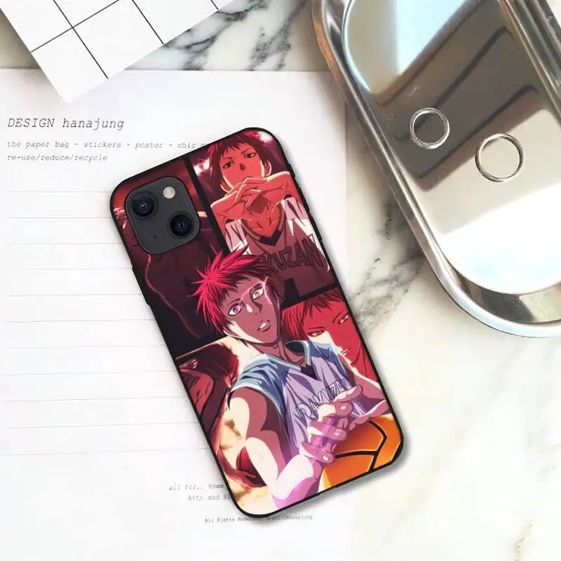 Баскетбольный чехол для телефона Akashi seiпрору Kurokos iPhone 11 12 Mini 13 Pro XS Max X 8 7 6s Plus 5 SE XR -
