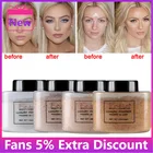 Модная популярная Банановая косметическая пудра для жирной кожи, консилер для макияжа, пудра с минеральной отделкой, прозрачная корейская косметика