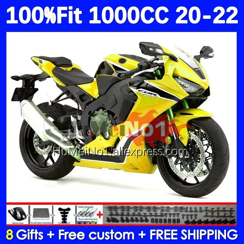 

Injection Body For HONDA CBR1000 CBR 1000 RR CC 185No.131 yellow stock CBR1000RR 1000CC 1000RR 20 21 22 2020 2021 2022 Fairings