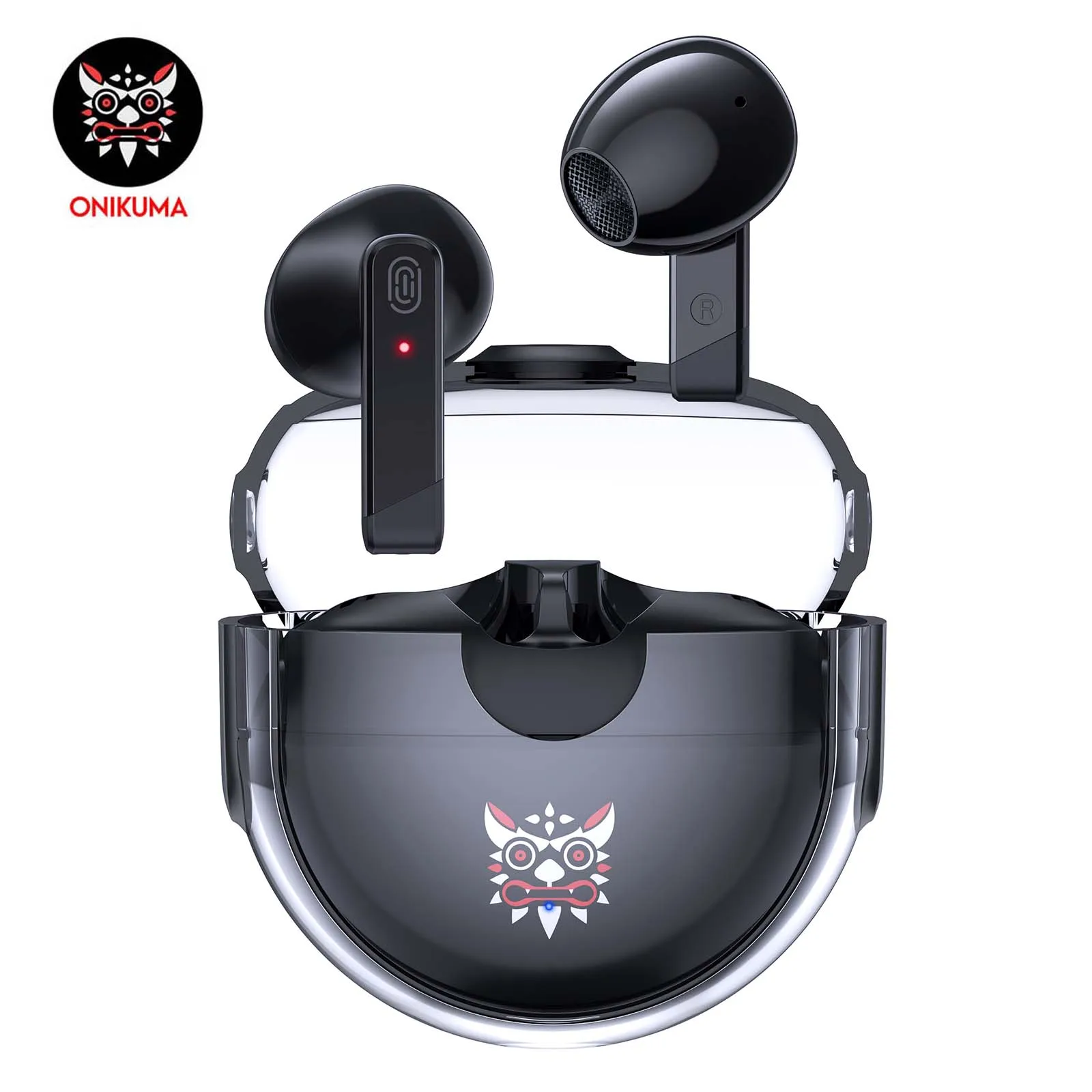 

ONIKUMA TWS Earphone Bluetooth Gaming Headphone Wireless Earbud Low Latency Waterproof Sport Headsets Noise Reduction with Mic