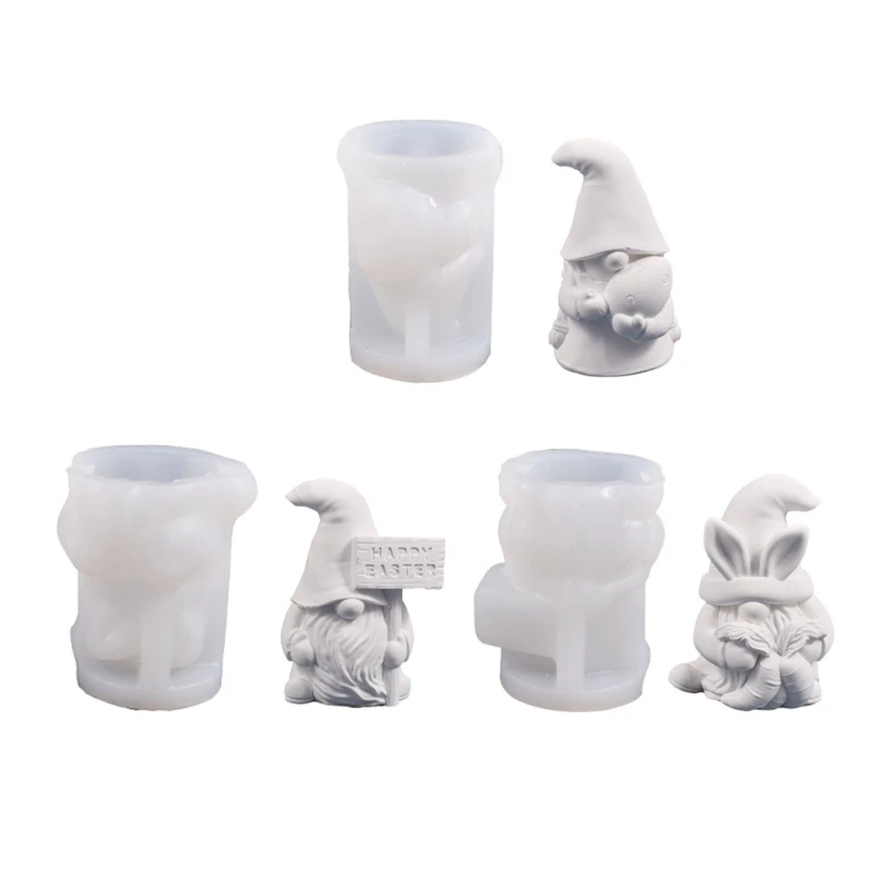 

E9LC формочка без лица для пожилых людей, сделай сам, Хрустальная капельная Подарочная форма с карликом