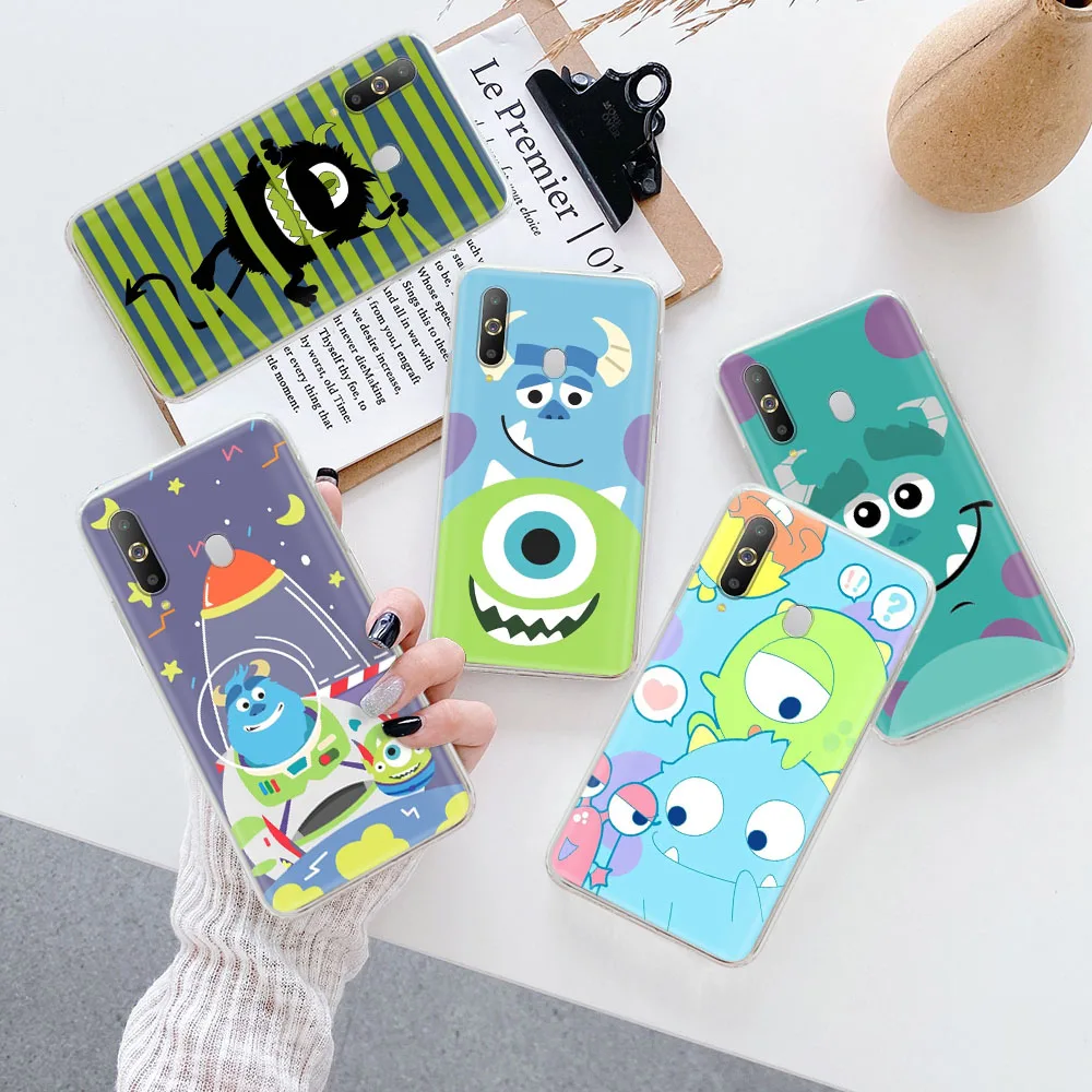 

Monsters Soft Transparent Case for LG K11 Plus K12 Prime K22 K40S K41S K51S K50S K61 K71 K52 K42 K62 Q61 Q52 K92 Q60 Max