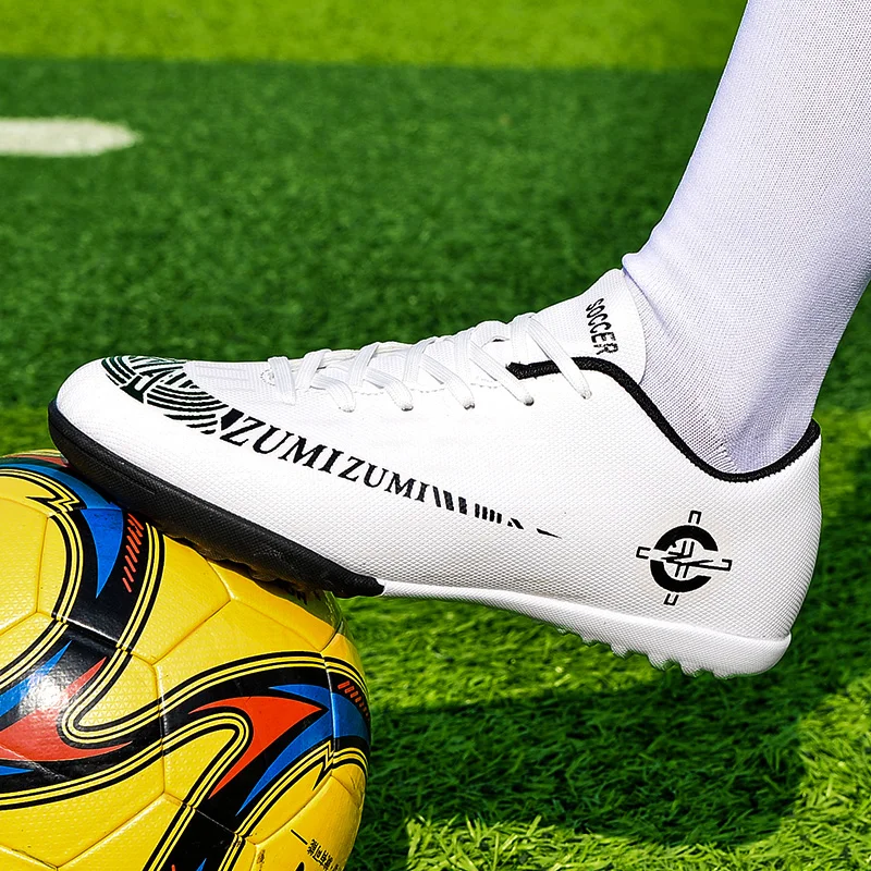 TONGYA-Botas De Fútbol ultralivianas Para Niños, Zapatos De Fútbol Para Exteriores AG/TF, Talla 35-45