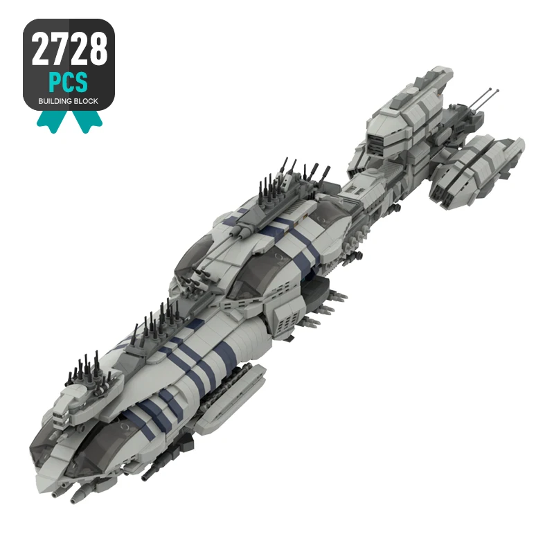 

MOC Star Movie Series Recusant Light Destroyer Building Blocks Victory-class Star Destroyer Spaceship Assembly Brick Kids Toys