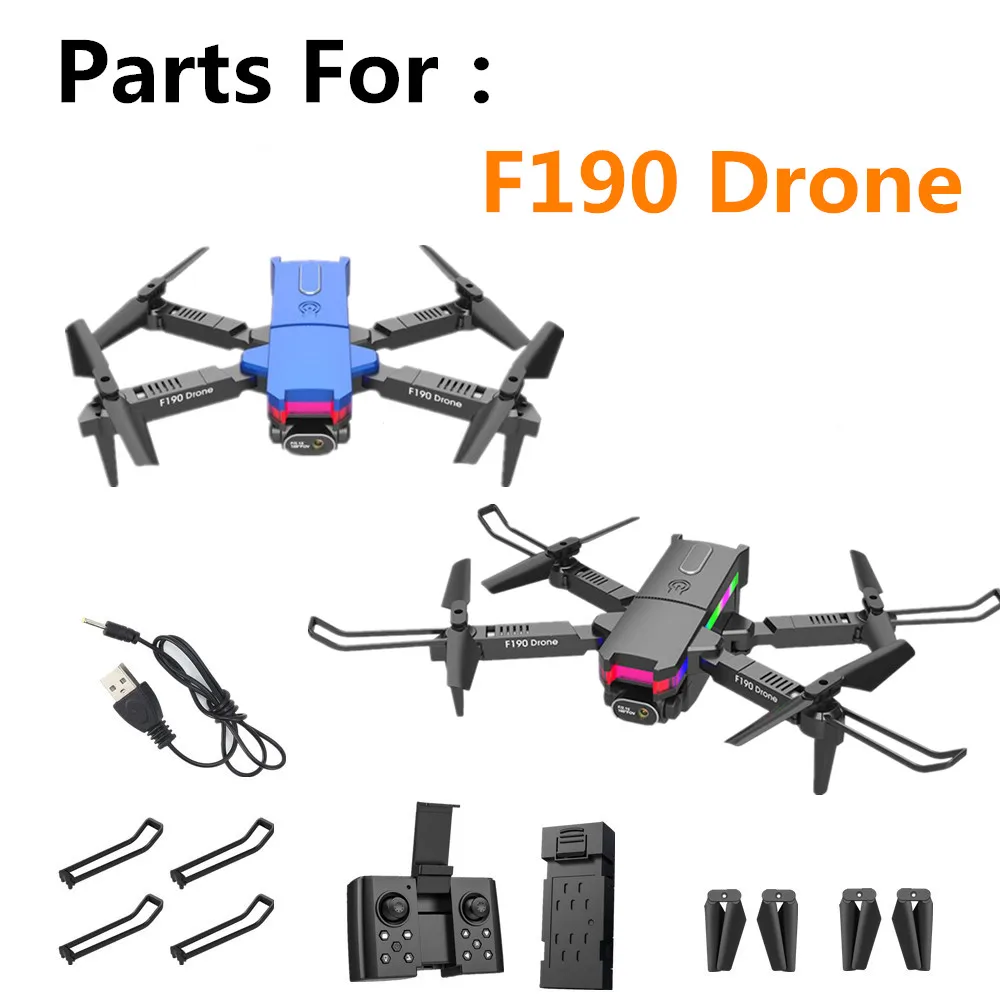 Аксессуары для аккумулятора дрона 3 7 в 600 мАч/лопасть пропеллера/F190 мини-Дрон