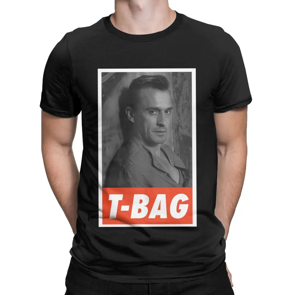 Мужские футболки PRISON BREAK Theodore Bagwell хлопковые топы уникальная футболка с короткими