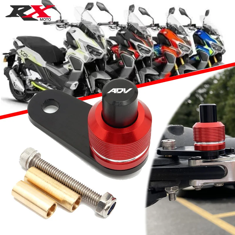 

2023 Newest Motorcycle Brake Lever Parking Switch Button Semi-automatic Auxiliary Lock For Honda ADV150 ADV350 ADV 150 ADV 350