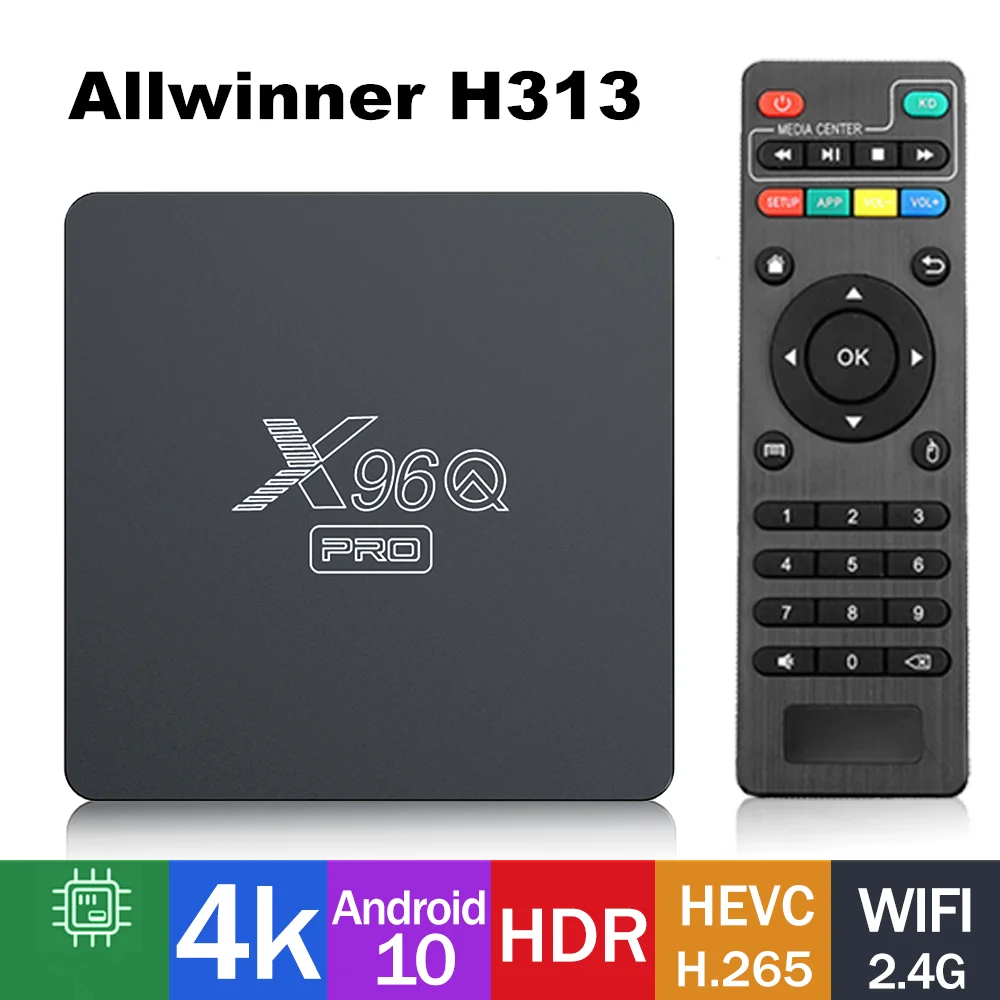 Медиаплеер Android 10 Allwinner H313 2 ГБ/1 ГБ ОЗУ 16 ГБ/8 ПЗУ