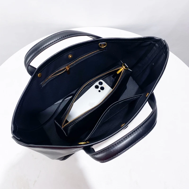 Композитные сумки-тоут из натуральной кожи для женщин роскошные дизайнерские