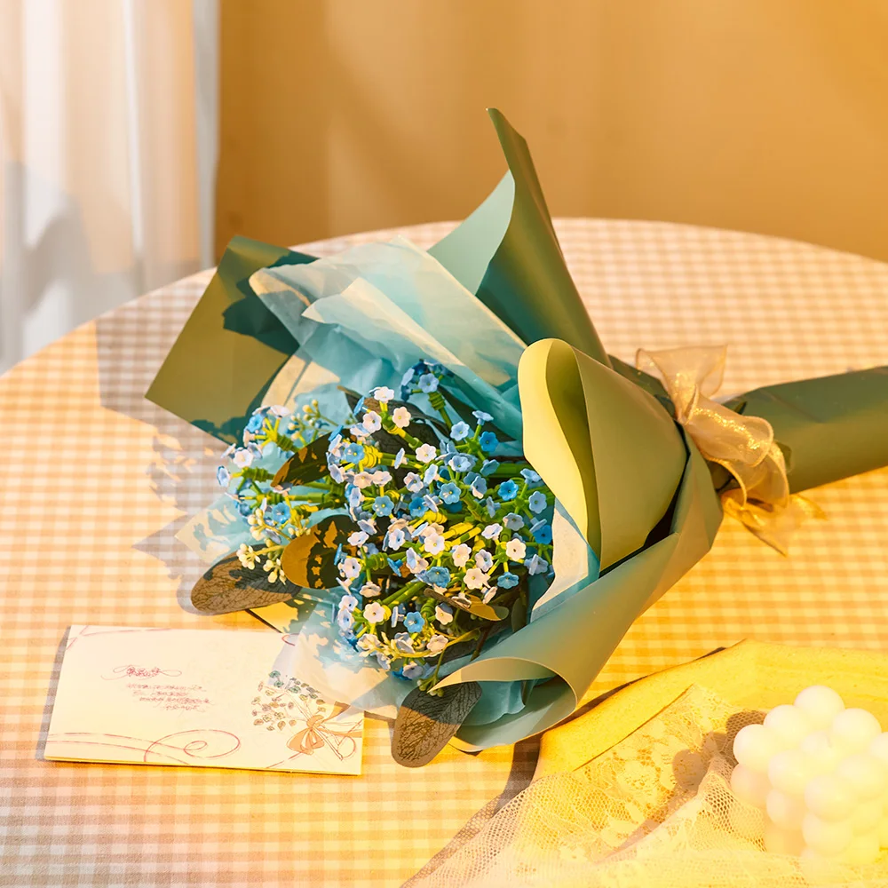 

Конструктор Ins, имитация цветов, Современное украшение для дома и гостиной, креативный подарок на день Святого Валентина