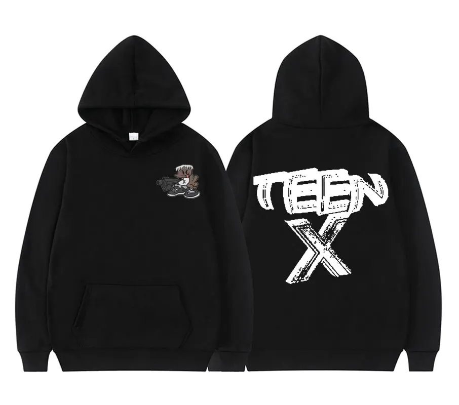 Шикарная Толстовка Playboi Carti модные толстовки большого размера с принтом обычная