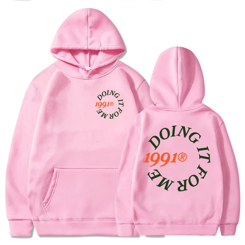 Ларри июня делает это для меня 1991 толстовки повседневные зимние мягкие пуловеры