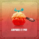 Чехол для наушников Devil Fruit для AirPods Pro123 поколения, мультяшный силиконовый чехол для наушников Apple Bluetooth, чехол для наушников airpods, чехол s