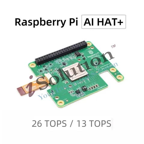 Raspberry Pi AI Kit AI HAT+13/26TOPS AI Camera M.2 HAT