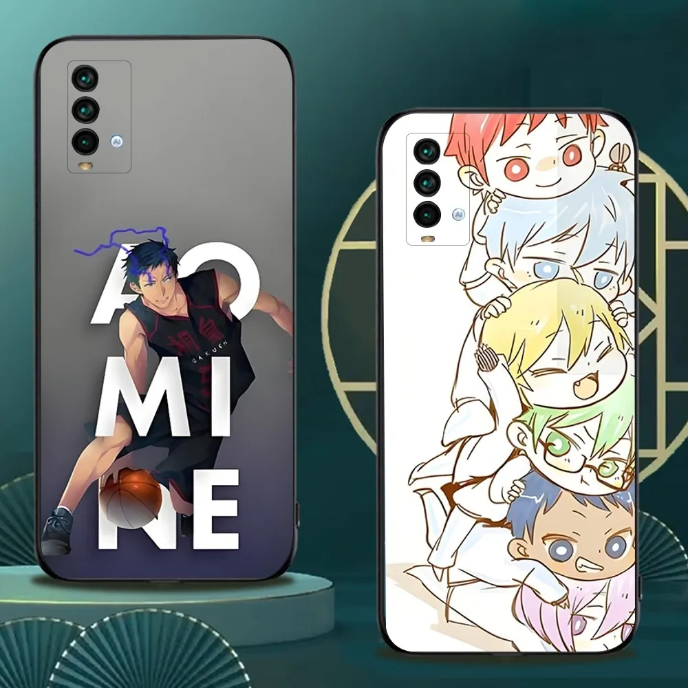 Милый чехол для телефона Kuroko No Basket Chibi Xiaomi 11 Redmi Note 5G 8T 9A 9 10T Note8Pro Note9 12SUltra черный