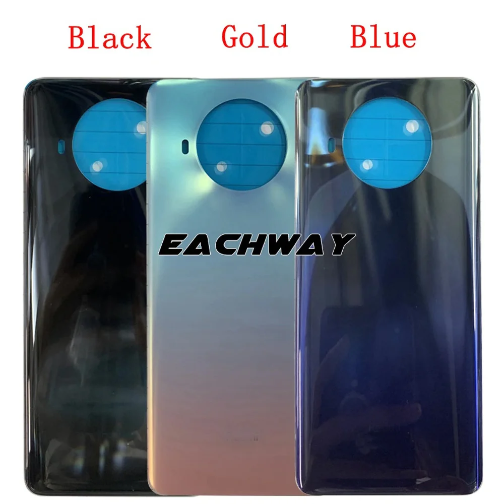 Задняя крышка для Xiaomi Redmi Note 9 Pro задняя аккумулятора стеклянная корпуса Mi 10T Lite