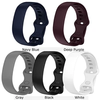 watch band for amazon halo silicone strap watchband bracelet butterfly buckle wristband