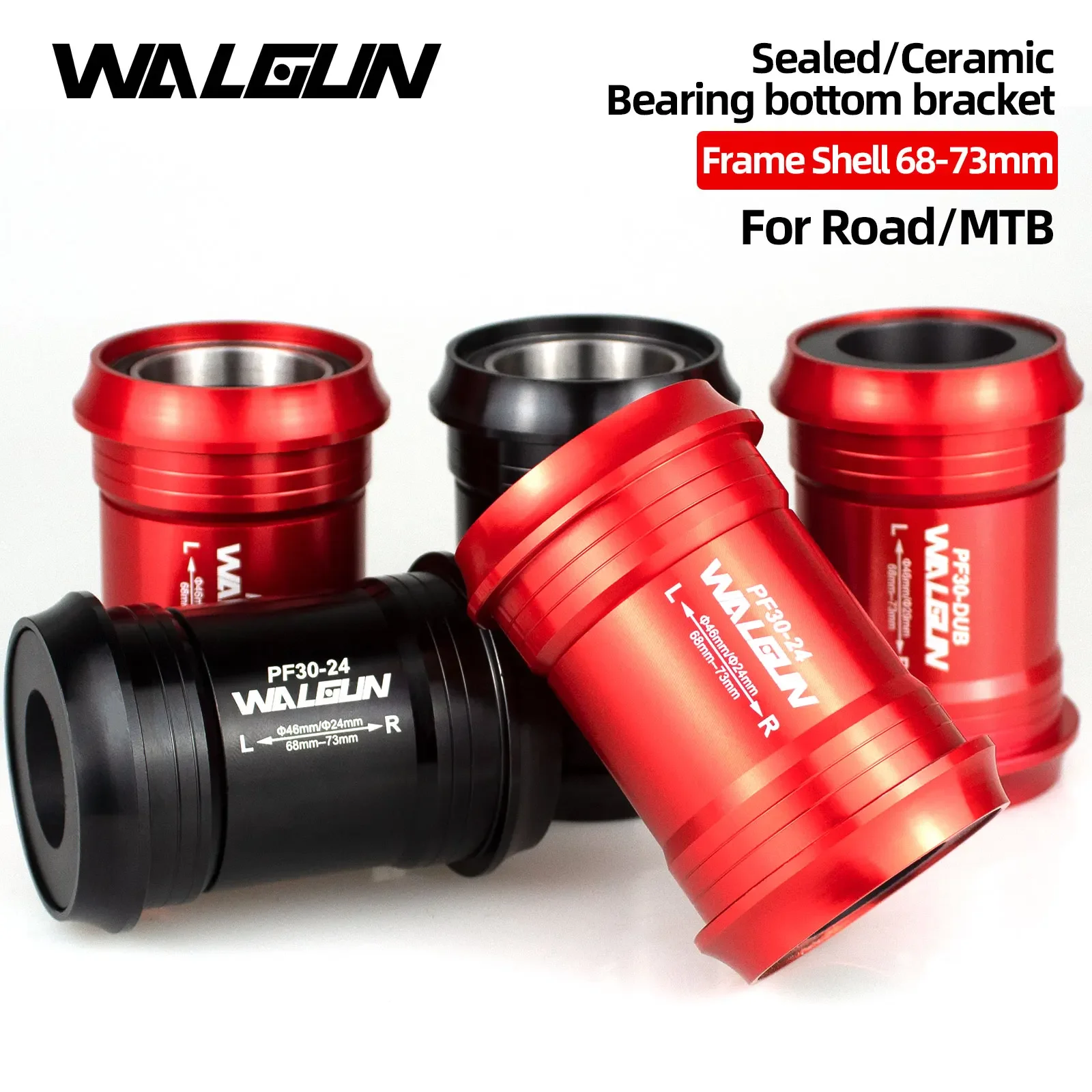 Керамический каретка для велосипеда PF30 BB MTB Road PF4630 24 мм 30 DUB 29 GXP Movimento Central Ultegra XT