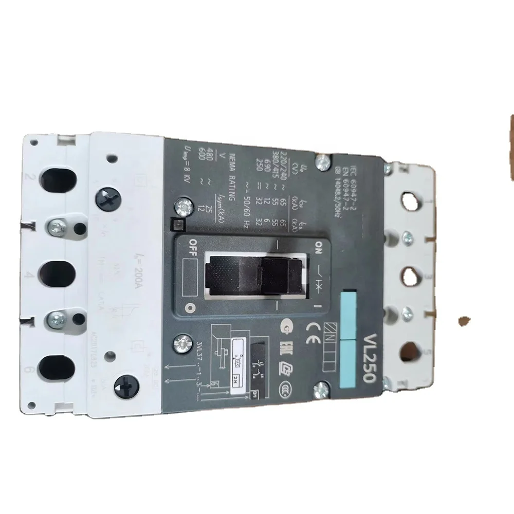 

3VL3725-1DC36-0AA0 For VL250 VL400 Circuit Breakers 3P 200A
