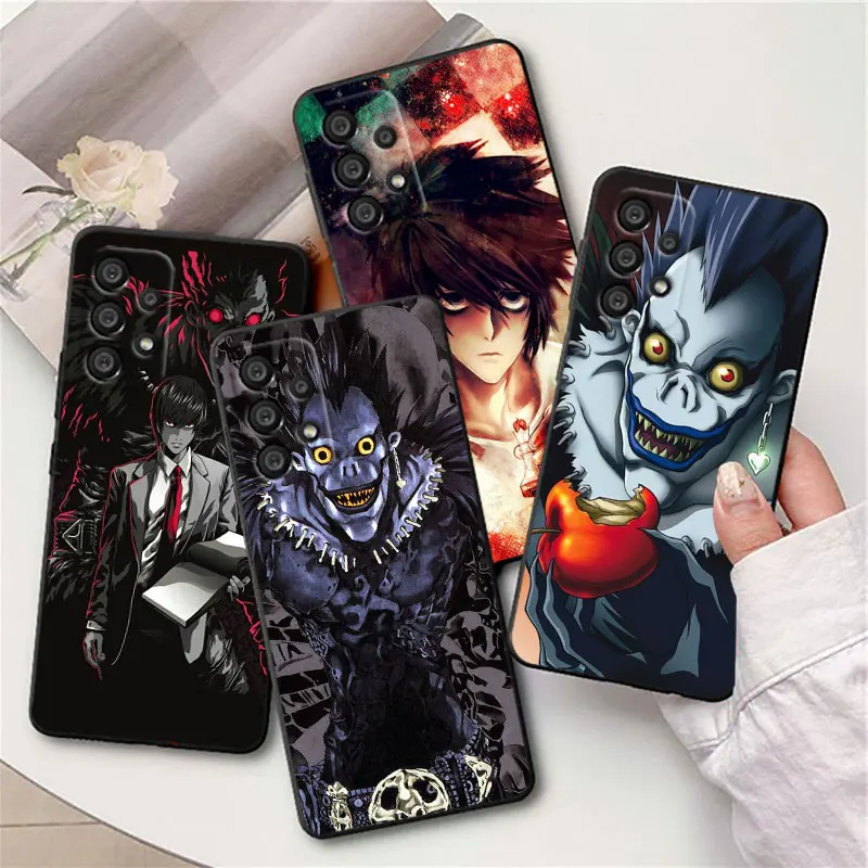 

Anime Death Note Comic Phone Case For Samsung j8 j7 j2 Core M13 M33 M23 M52 M32 M22 M31S M31 M21 M20 M10 Black Cover