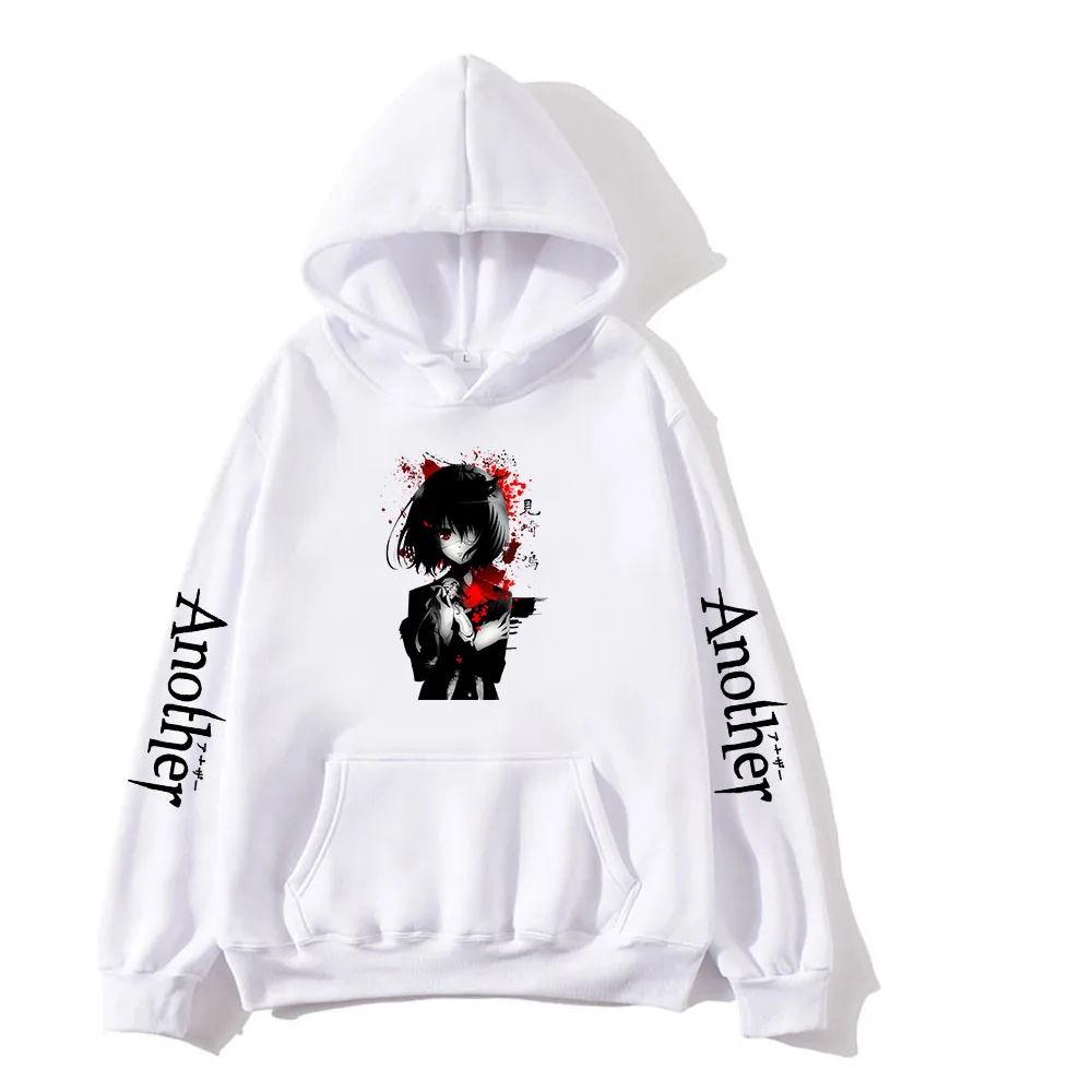 

Another Mei Misaki Anime Hoodies Manga/Comic Sweatshirts Cute Cartoon Clothes Flecee Men/women Streetwear Printed Graphic Hoody