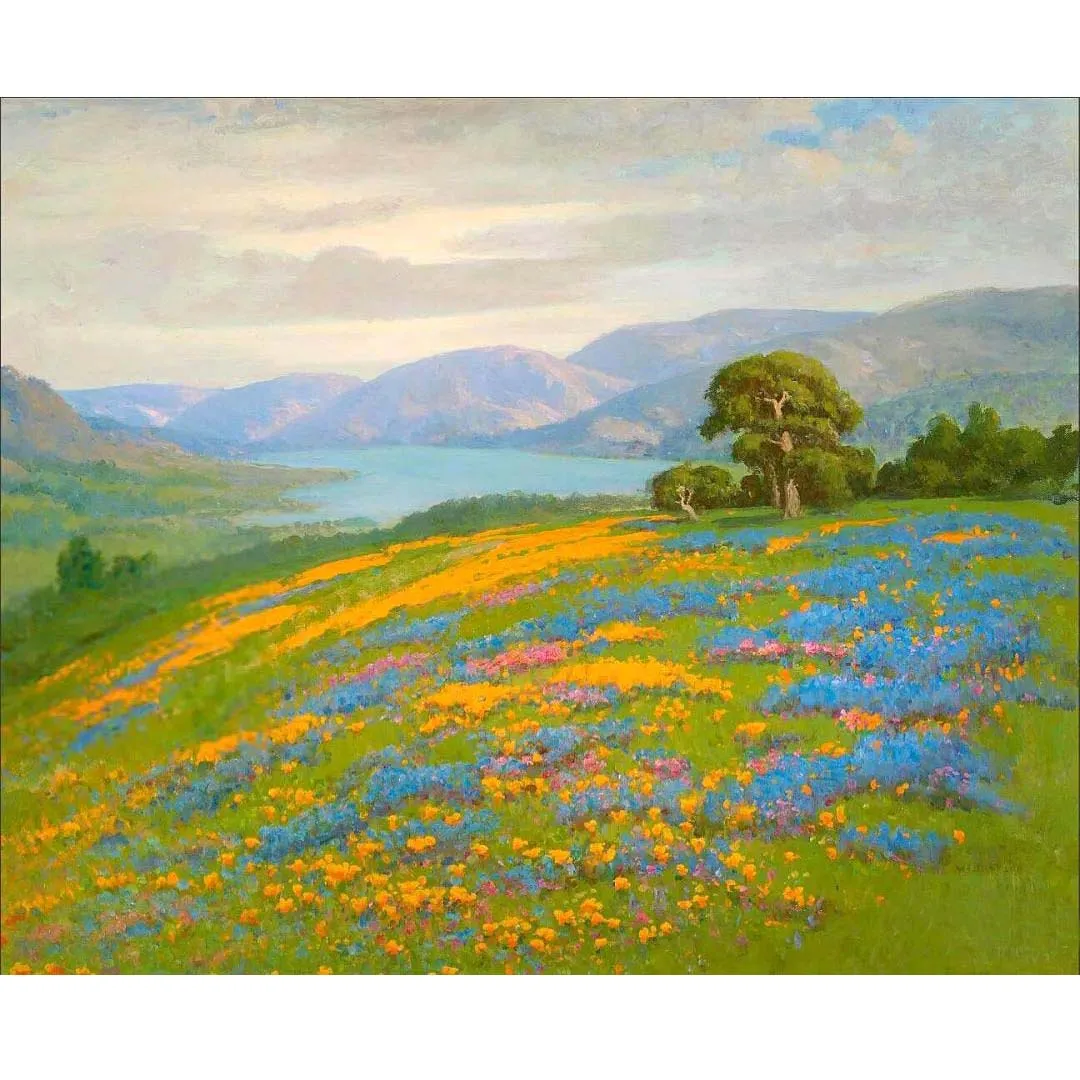 

Картина маслом W .. L. Juson, ручная роспись, пейзаж, живопись на холсте, современное настенное искусство, картина, холст для украшения дома