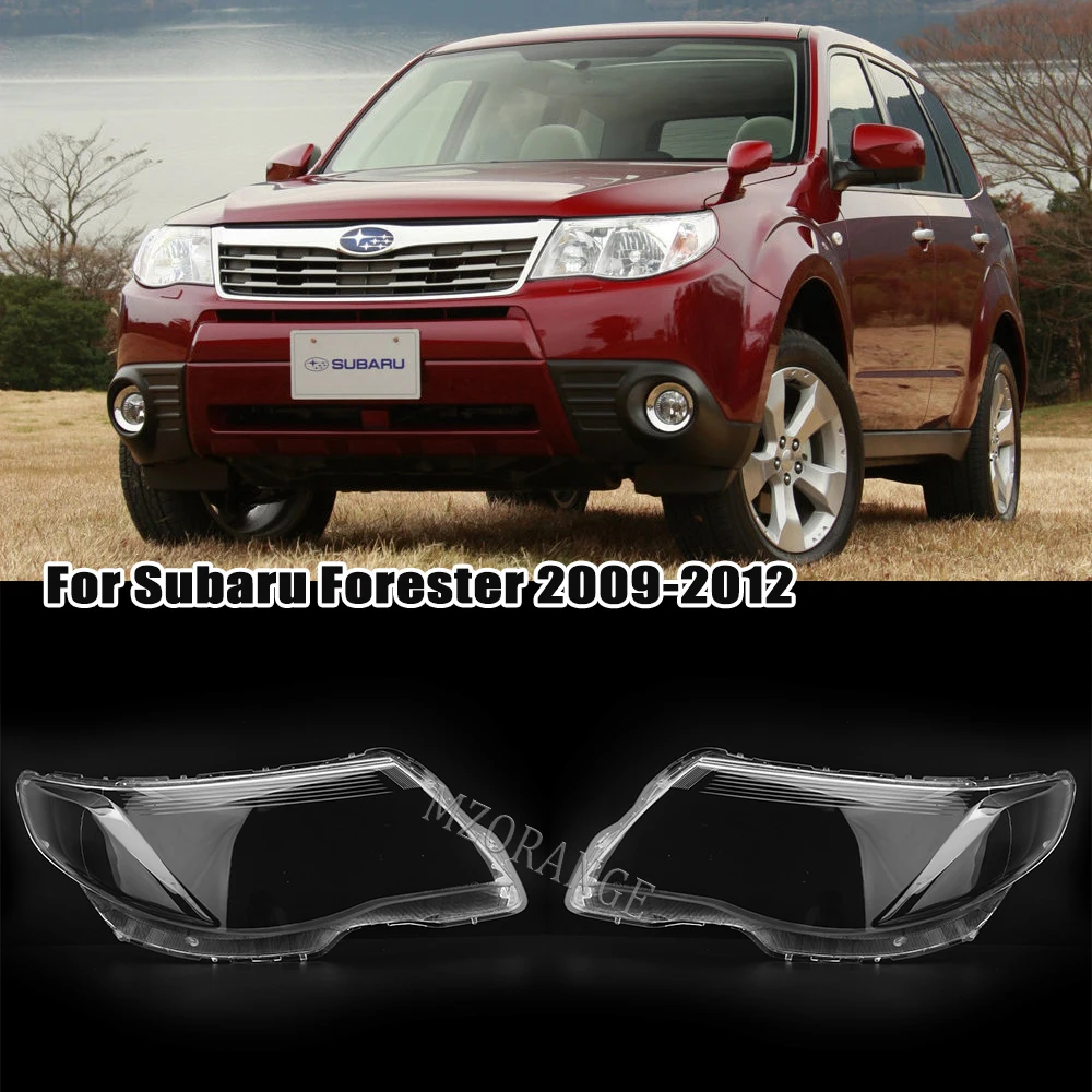 

Для Subaru Forester SH 2009-2013 прозрачный корпус передних фар, крышка объектива, крышка лампы, абажур, автомобильные аксессуары