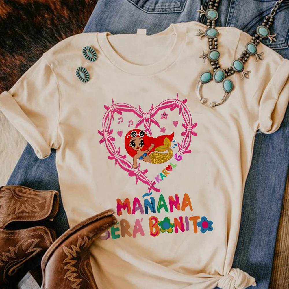 Женская футболка с рисунком завтра Sera Nice Karol g