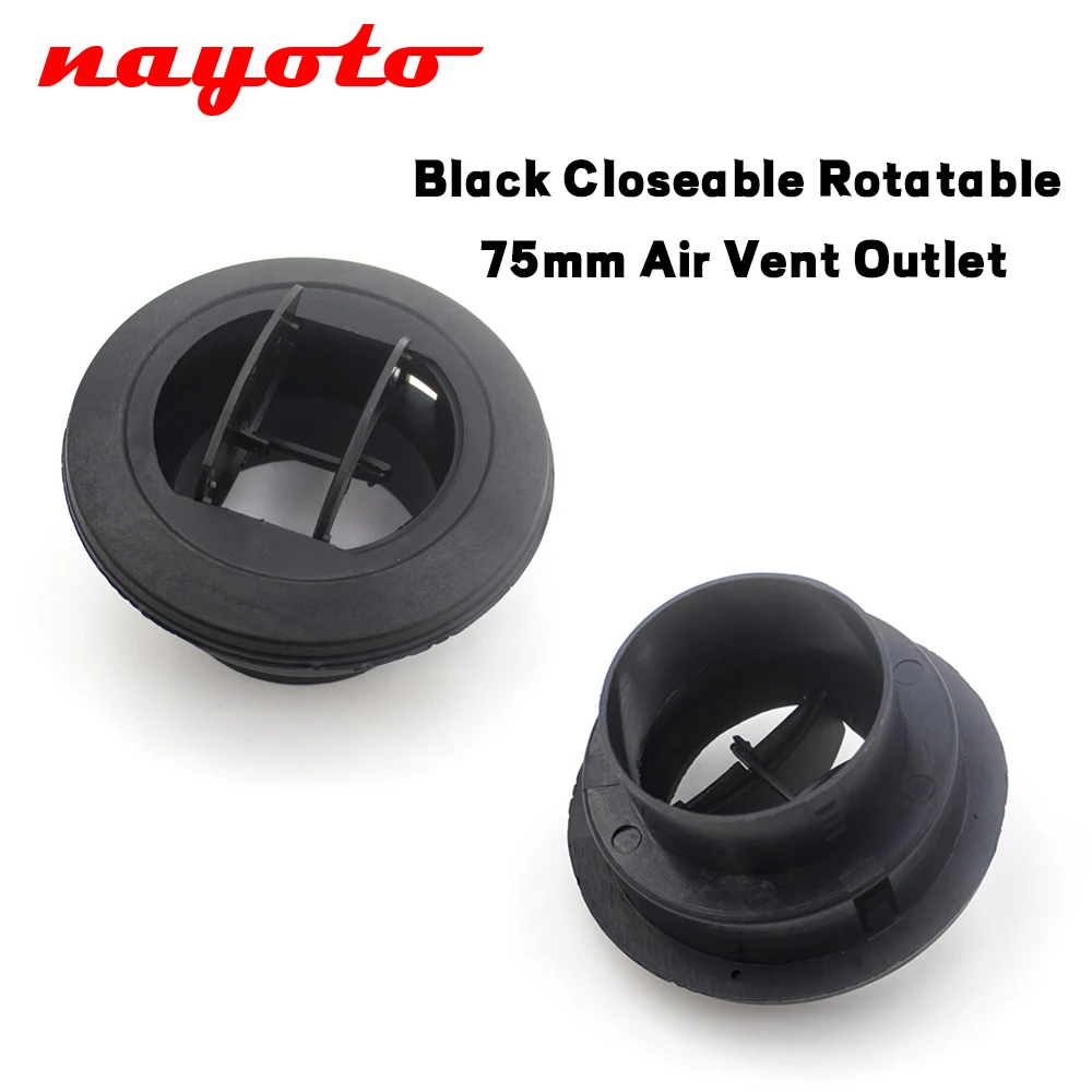 

75 мм, решетка вентиляционного отверстия, розетка выхлопного соединителя, пластиковая решетка для дизельного парковочного обогревателя ...