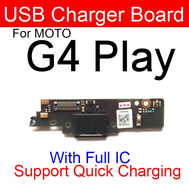 Плата зарядного устройства USB для Motorola MOTO G5 XT1672 XT1676 плата порта Jack гибкий кабель