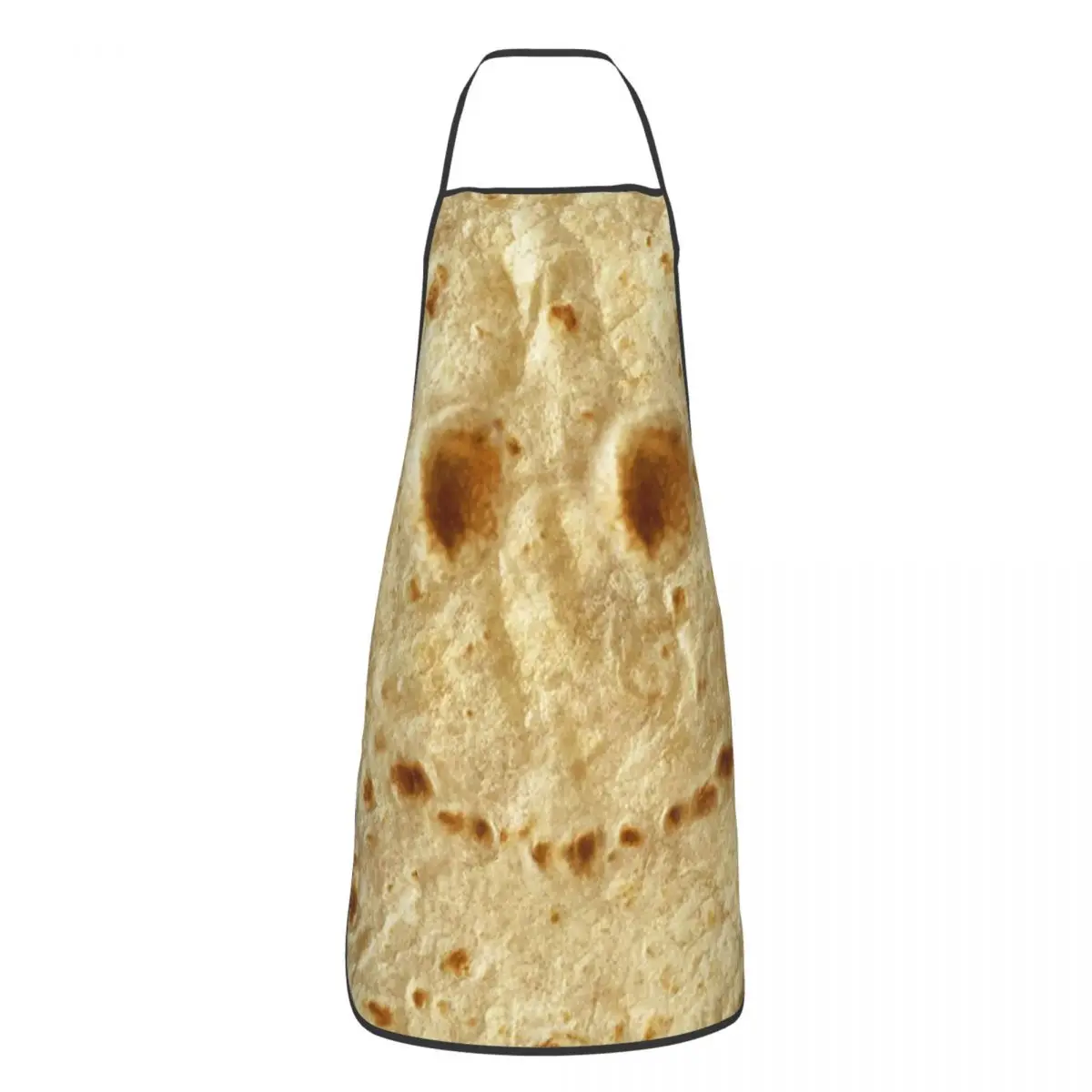 

Фартук для женщин и мужчин Happy Tortilla - Smiley Face, кухонный шеф-повар, кухонный фартук, домашний нагрудник, для уборки выпечки, унисекс, для взрослых