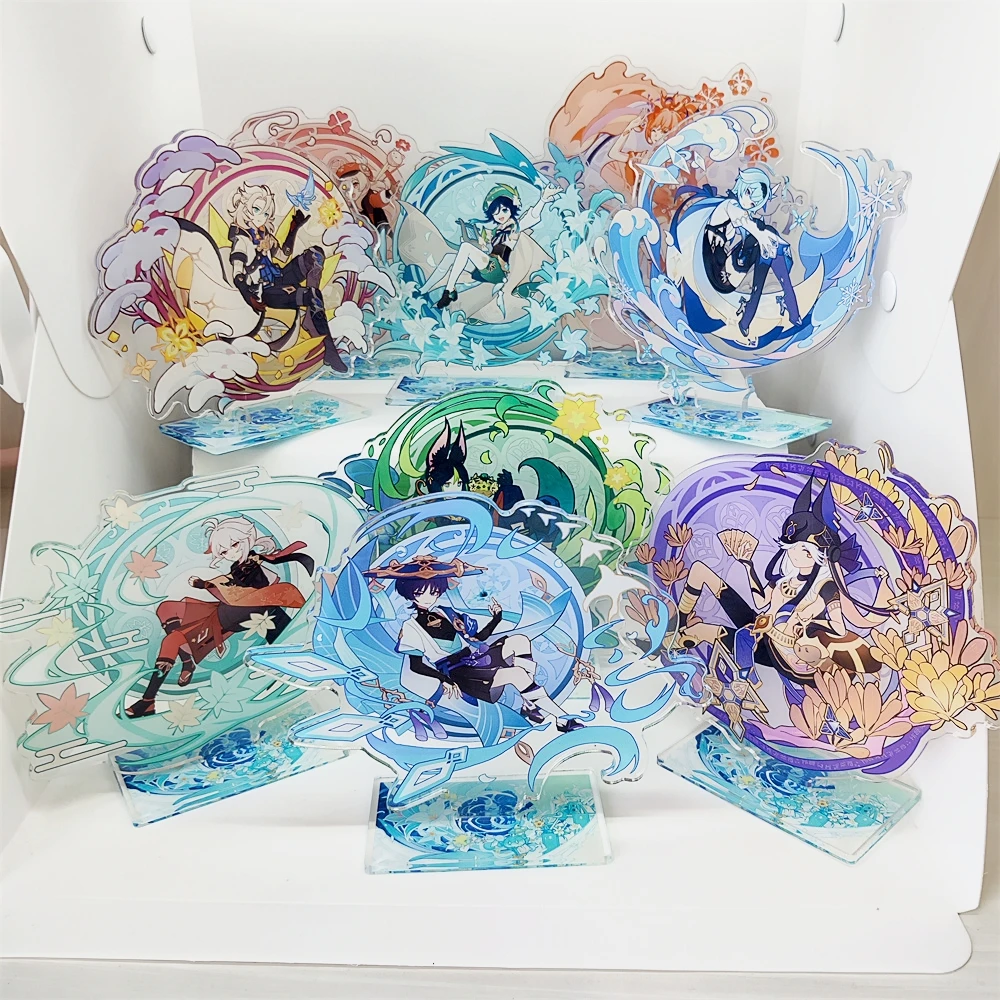 

Genshin Impact Stand Acrylic Game Figure Wanderer Tighnari Cyno Kaedehara Kazuha Barbatos Windblume Festival Collection Prop