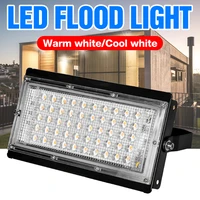50w led spotlight reflector floodlight ip65 waterproof wall lamp 220v garden light for outdoor lighting led exterior street lamp