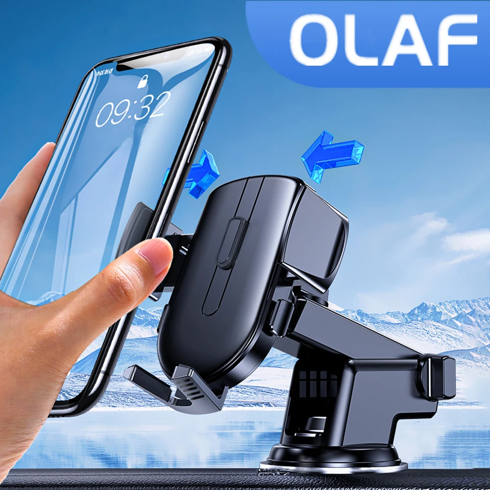 

Olaf Sucker Car Phone Holder For Phone In Car Dashboard Windshield Cell Phone Holder For Car Mount Mobile Stand Soporte Auto
