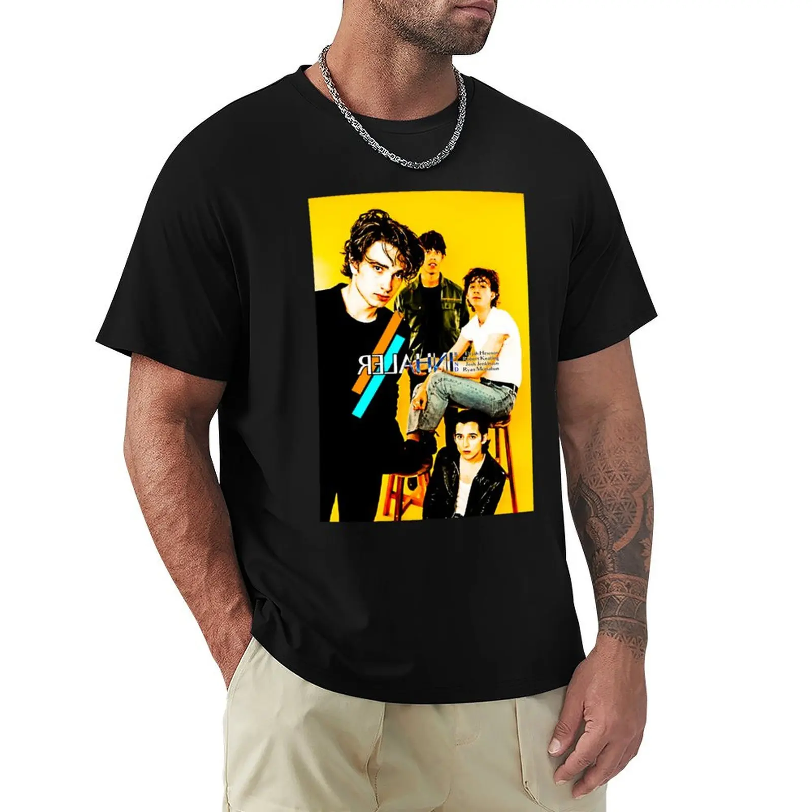 Футболка мужская летняя с принтом группы ингалятора